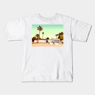 Palm Springs Architecture Kids T-Shirt